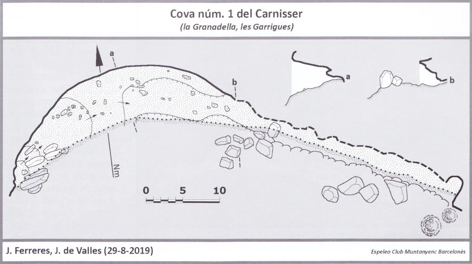 Topografia de CARNISSER, COVES DEL  (1 de 7)