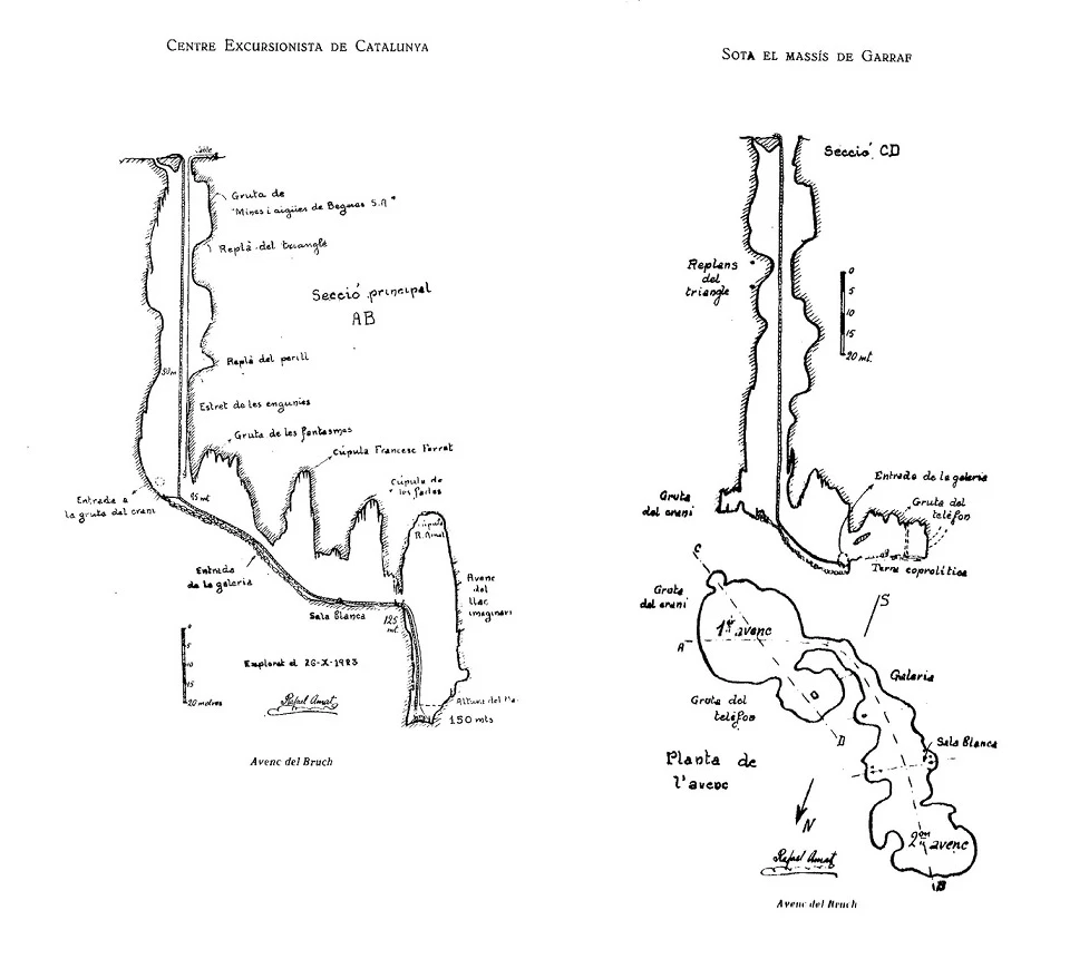 Topographie de BRUC, AVENC DEL (5 sur 6)