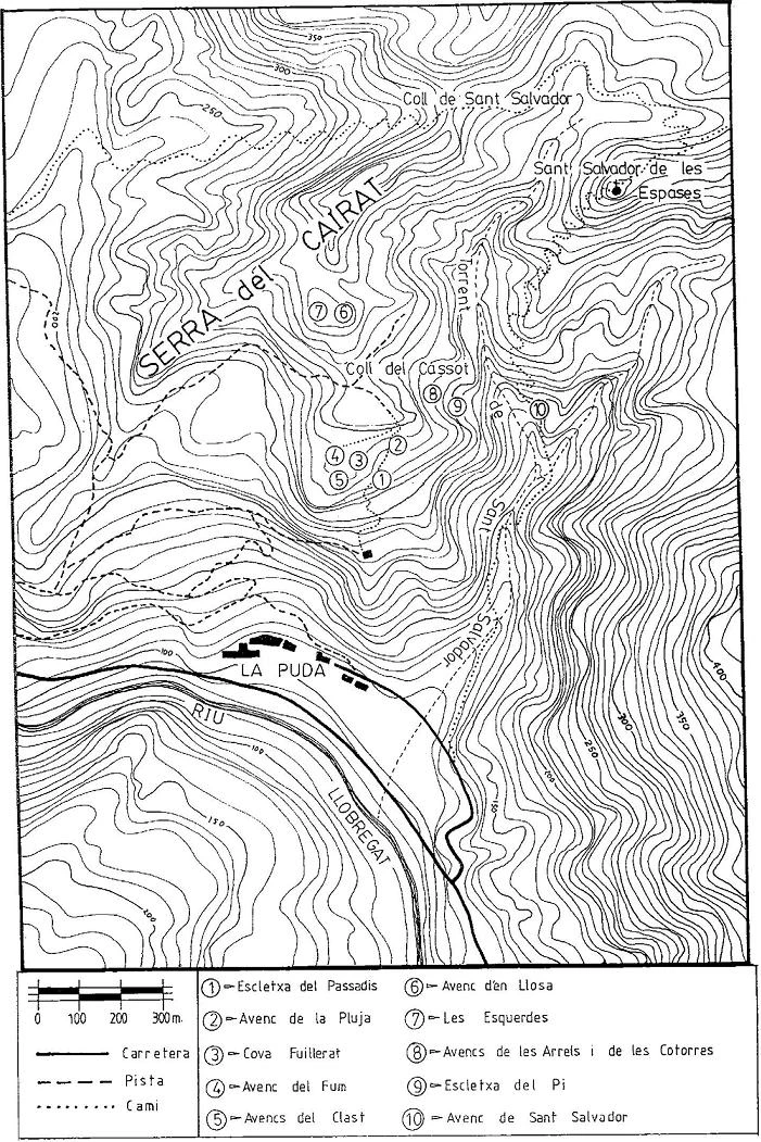 Topografia de PASSADÍS, ESCLETXA DEL (1 de 1)