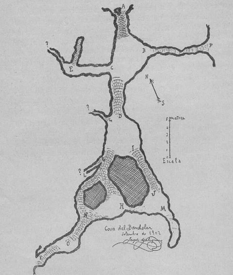 Topografia de BANDOLER, COVA DEL (1 de 1)