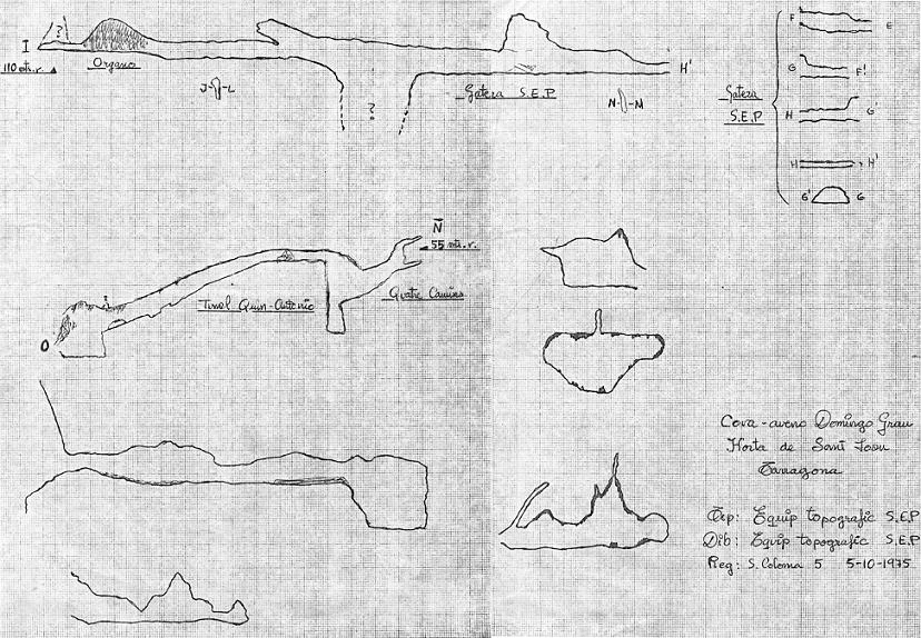 Survey of DOMINGO GRAU, COVA D'EN (2 of 3)