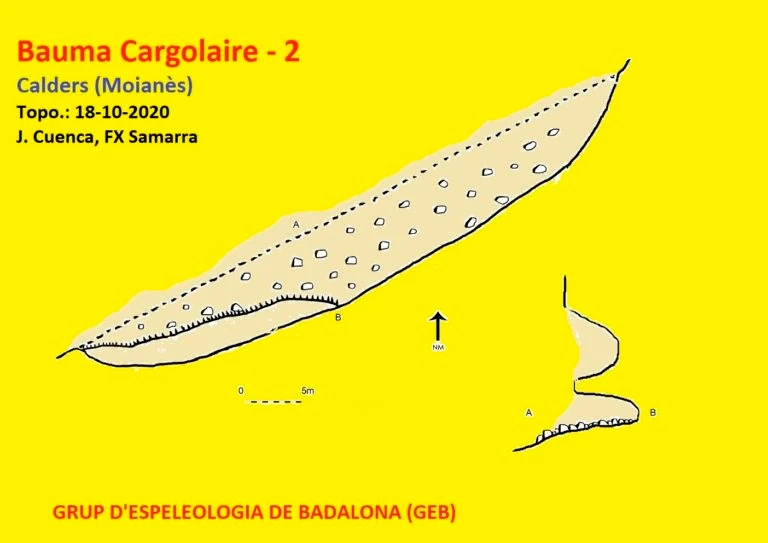 Survey of CARGOLAIRE, BAUMES DEL (1 of 1)