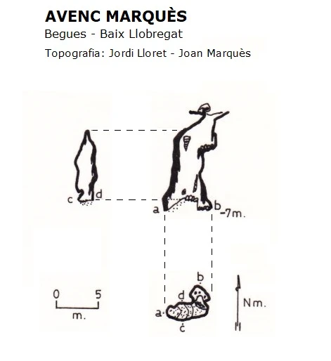 Topographie de MARQUÈS, AVENC (2 sur 2)