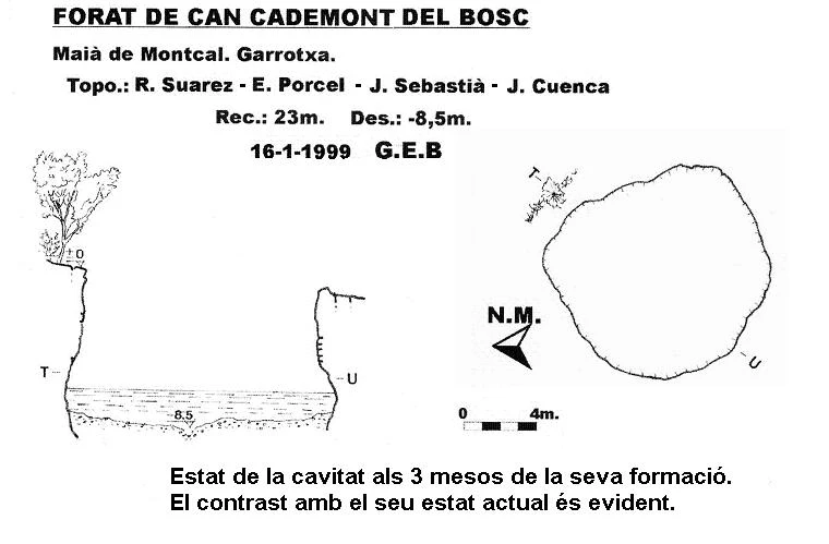 Survey of CAN CADEMONT DEL BOSC, FORAT DE (1 of 1)