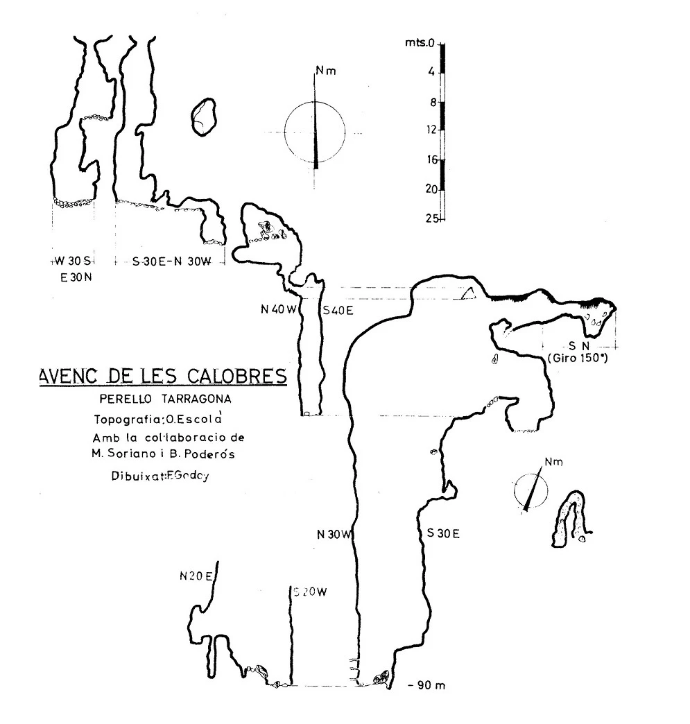 Topographie de CALOBRES, AVENC DE LES (2 sur 3)