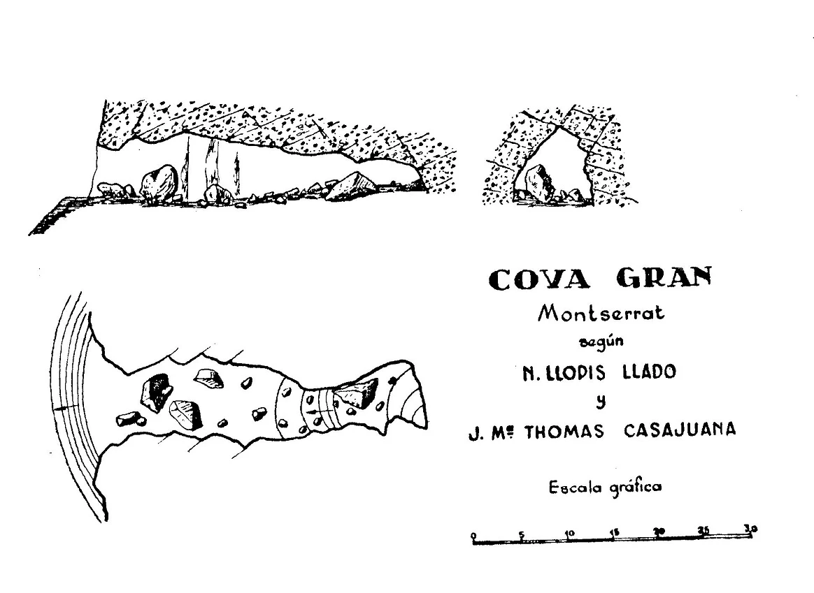 Topografía de GRAN, COVA (2 de 3)
