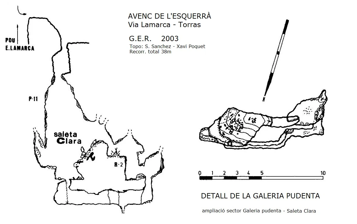 Topografia de ESQUERRÀ, AVENC DE L' (15 de 28)