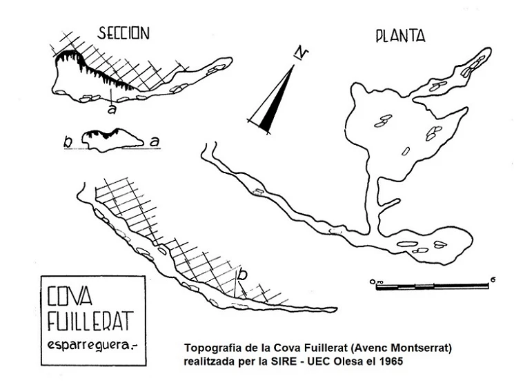 Topografía de MONTSERRAT, AVENC (1 de 2)