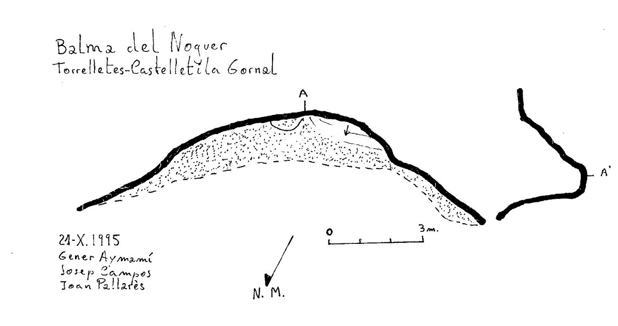 Topographie de NOGUER, BALMA DEL (1 sur 1)