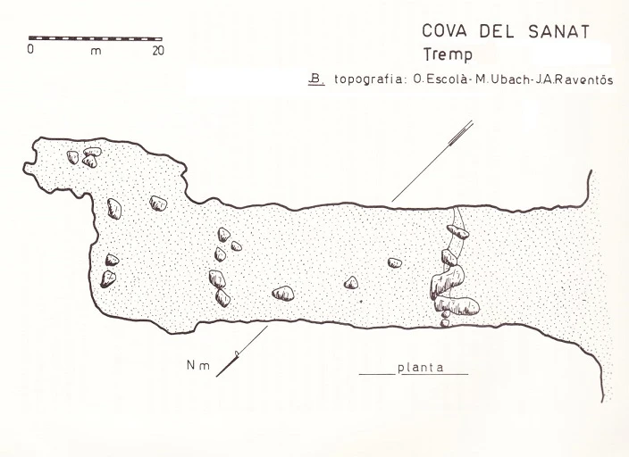 Topografía de SANAT, COVA DEL (1 de 1)