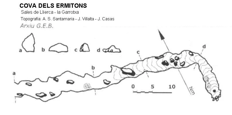 Survey of ERMITONS, COVA DELS (1 of 2)