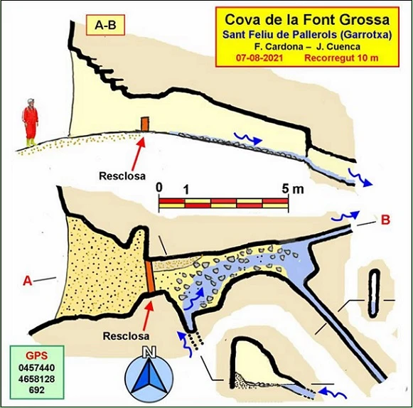 Topographie de FONT GROSSA, COVA DE LA (1 sur 2)