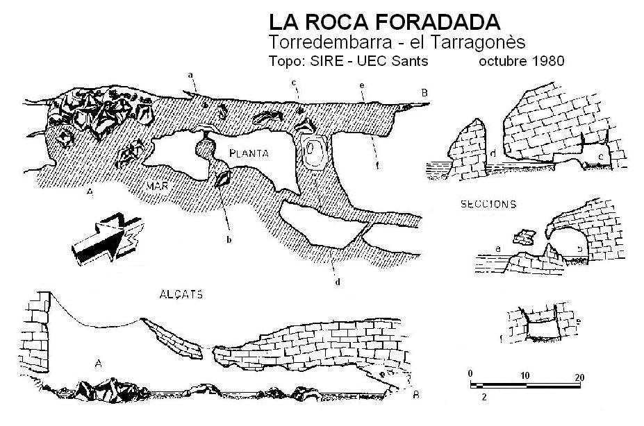 Topografia de ROCA FORADADA, LA (1 de 1)