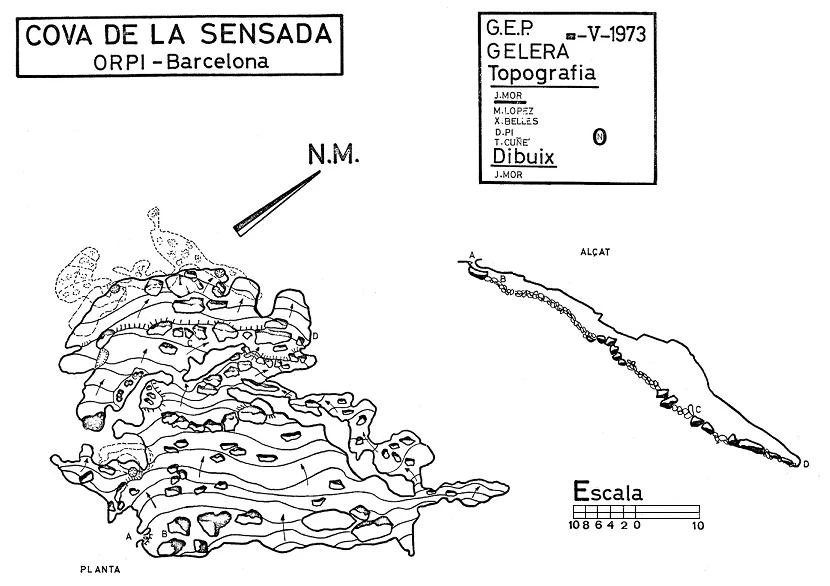 Survey of CENSADA NOVA, COVA DE LA (4 of 4)