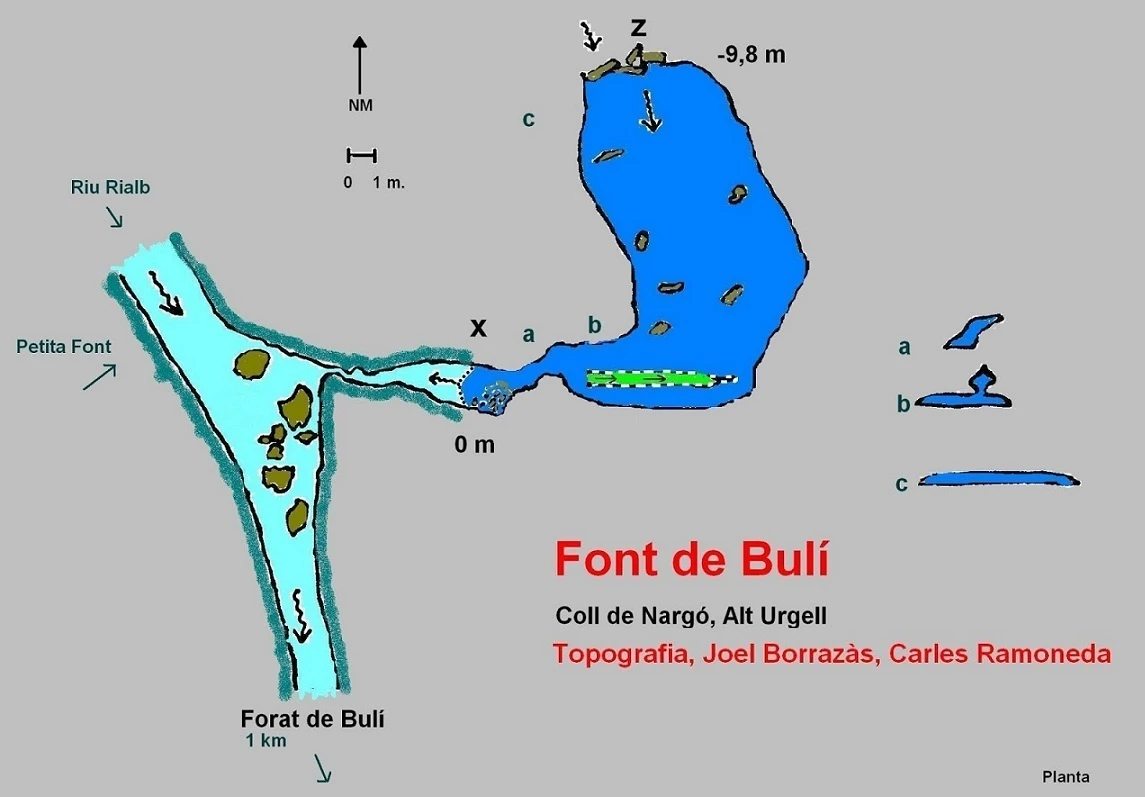 Topographie de BULÍ, FONT DE (1 sur 1)