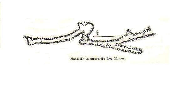 Topografia de LLENES, COVA DE LES (2 de 2)