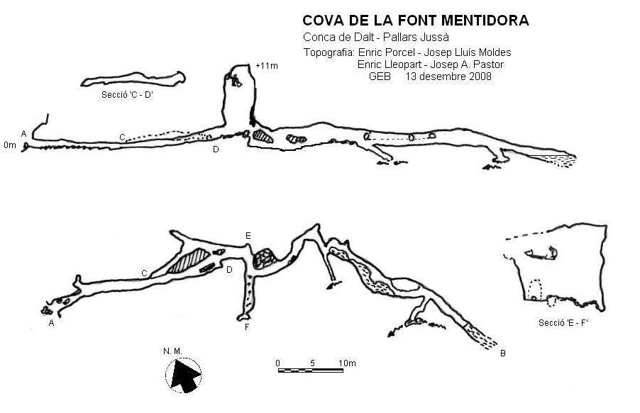 Topographie de FONT MENTIDORA, COVA DE LA (5 sur 6)