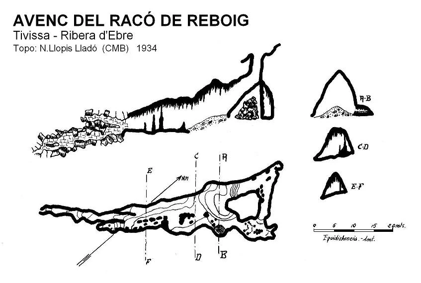 Topografía de RACÓ D'EN JUNY, AVENC DEL (1 de 1)