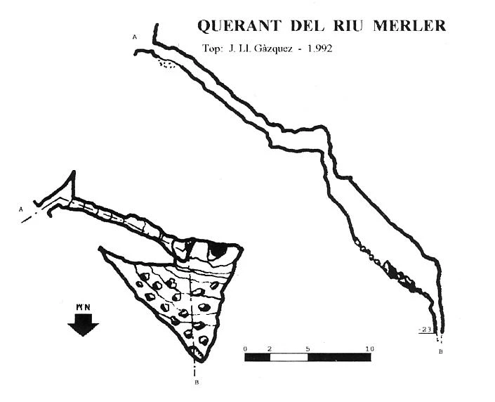 Topografia de RIU MERLER, QUERANT DE (1 de 1)