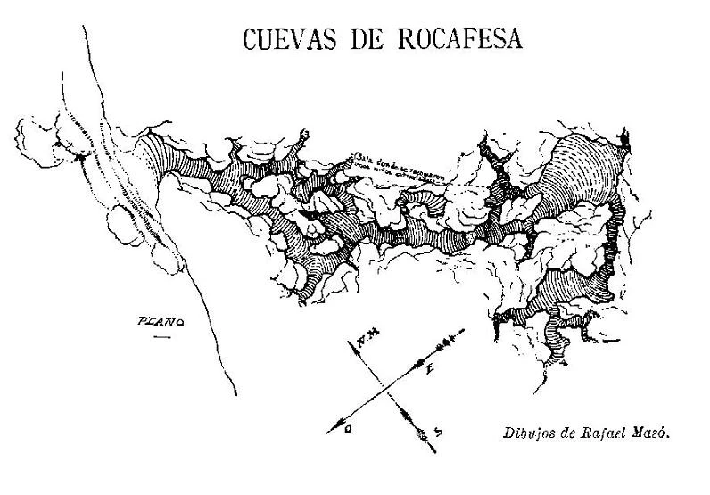 Topografía de ROCAFESA, COVA DE (3 de 3)