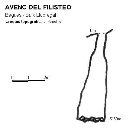 Topografía de FILISTEO, AVENC DEL (1 de 1)