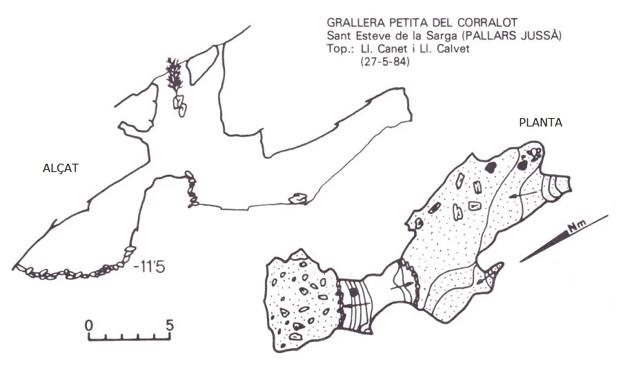 Survey of CORRALOT, GRALLERA PETITA DEL (1 of 1)