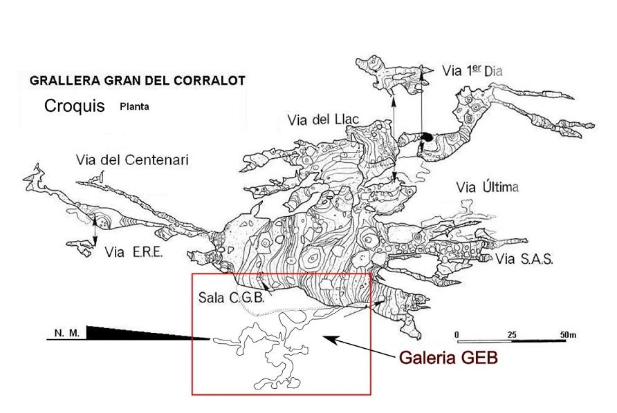 Topographie de CORRALOT, GRALLERA GRAN DEL (11 sur 12)