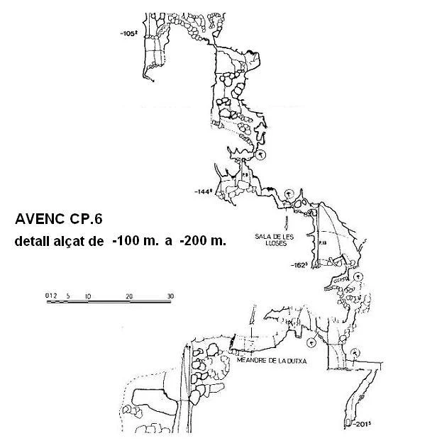 Topographie de CP.6, AVENC (2 sur 3)