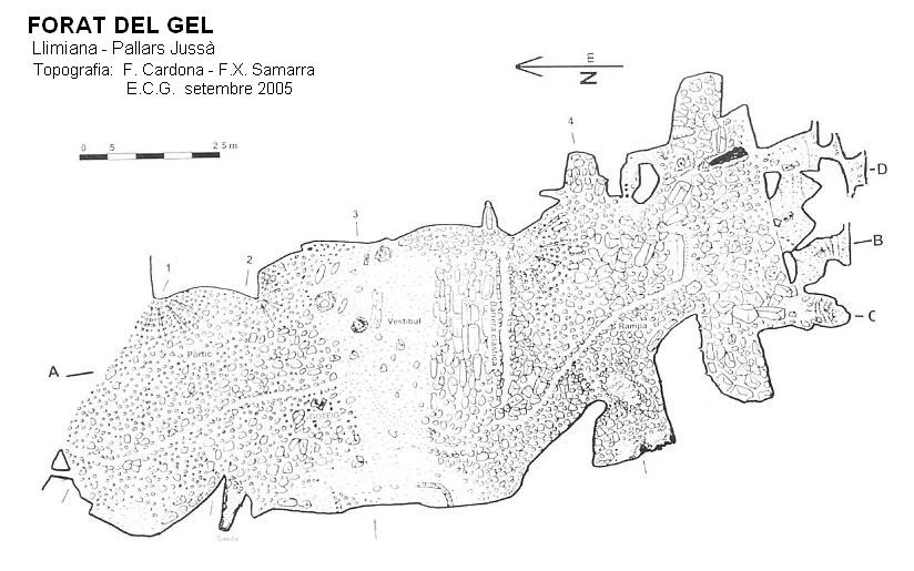 Topographie de GEL, FORAT DEL (1 sur 2)