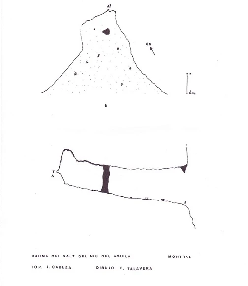 Topografia de ESCALES DE LA GLORIA, COVA DE LES (1 de 1)