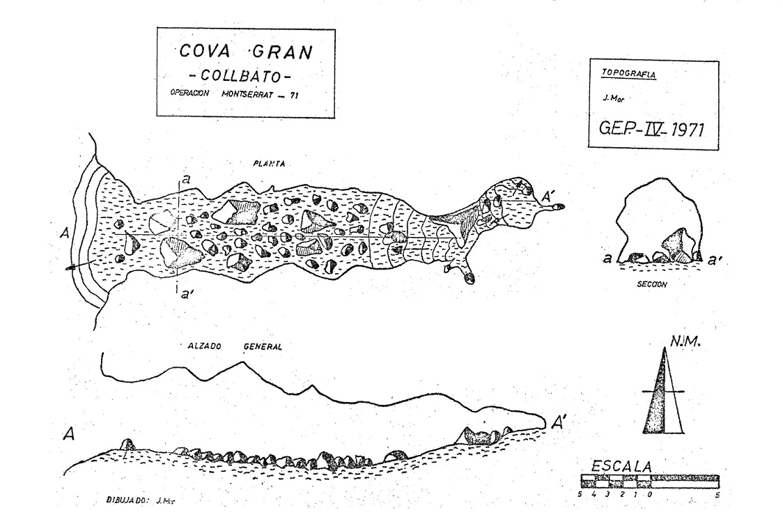 Topografía de GRAN, COVA (1 de 3)