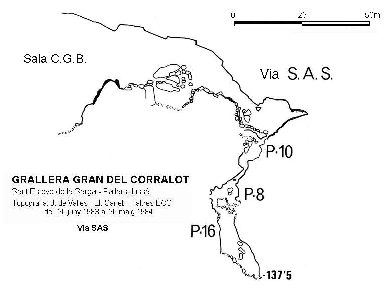 Topographie de CORRALOT, GRALLERA GRAN DEL (6 sur 12)