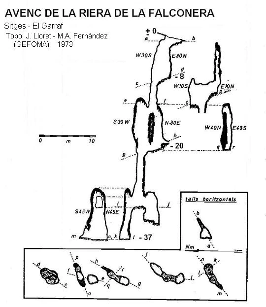 Topografía de RIERA DE LA FALCONERA, AVENC DE LA (4 de 5)