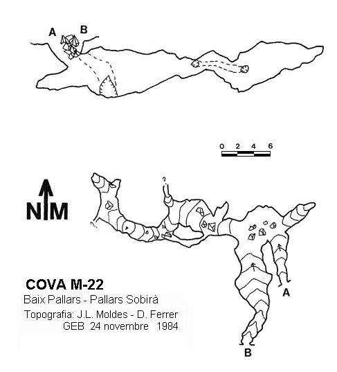 Topografia de M-22, COVA (1 de 1)