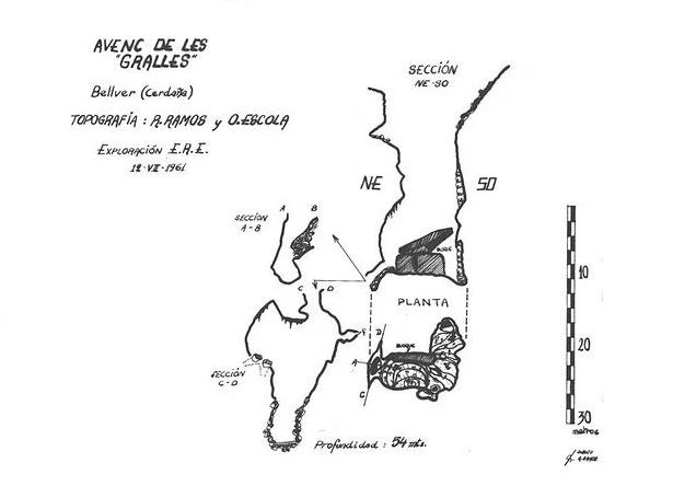 Topographie de GRALLES, FORAT DE LES (1 sur 1)