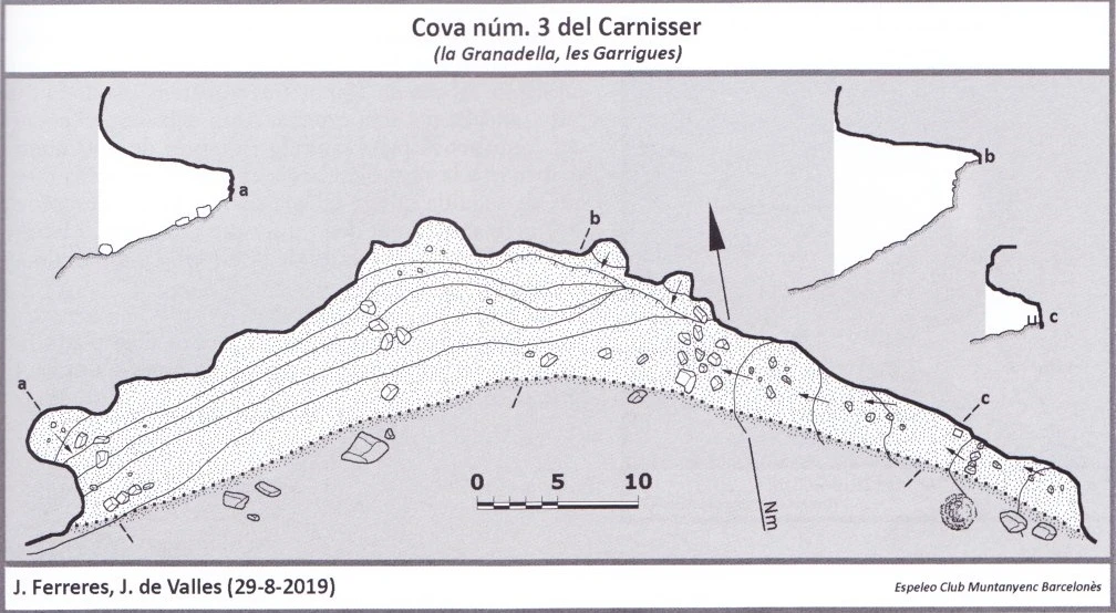 Topografia de CARNISSER, COVES DEL  (3 de 7)