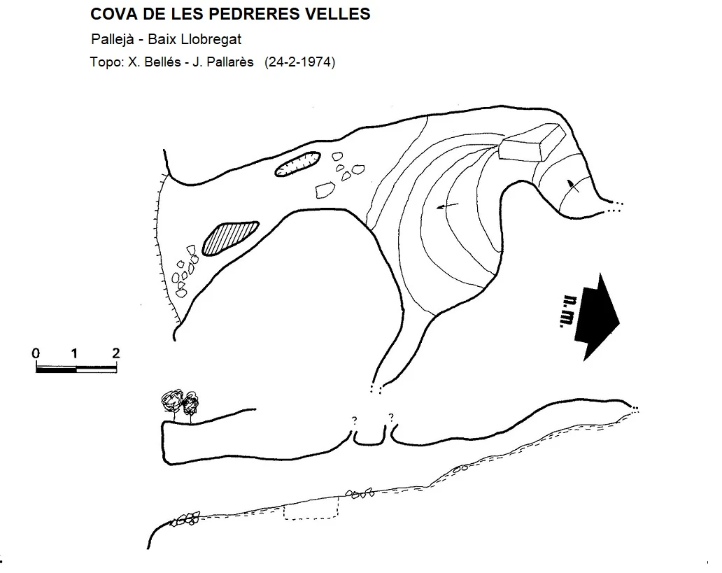 Topografia de CINGLE DE CAL DURO, COVA DEL (2 de 3)