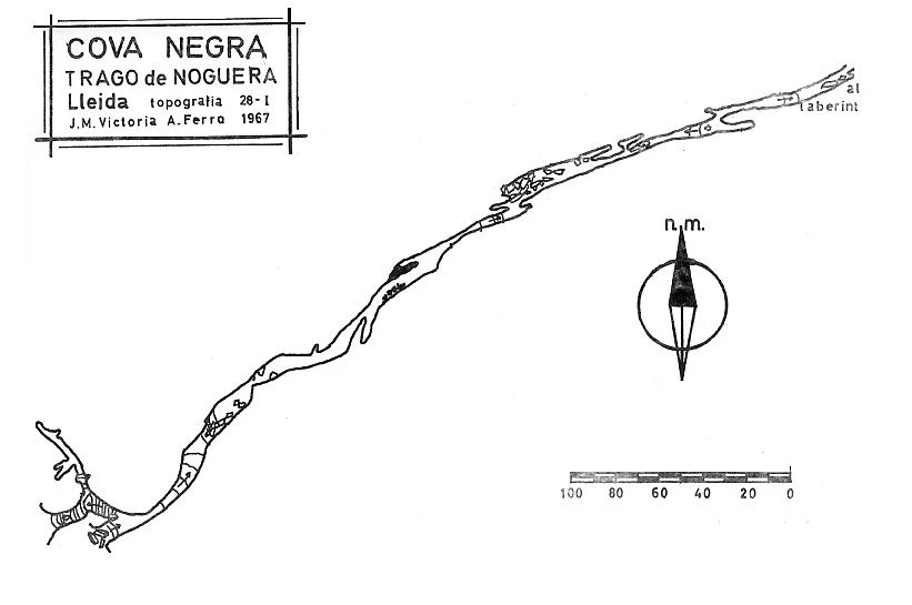 Topografia de NEGRA DE TRAGÓ, COVA (2 de 5)