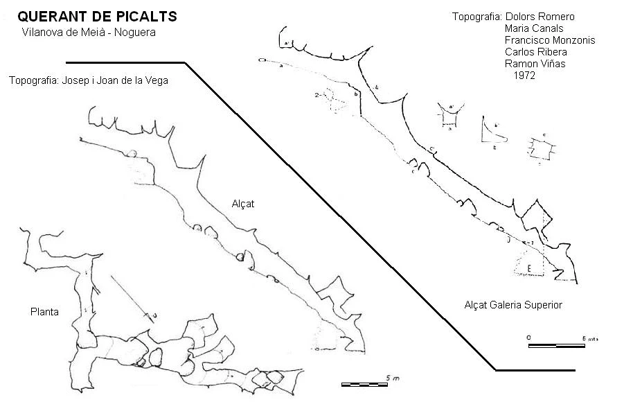 Topographie de PICALTS, QUERANT DE (1 sur 1)