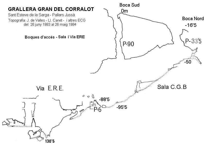 Topographie de CORRALOT, GRALLERA GRAN DEL (4 sur 12)