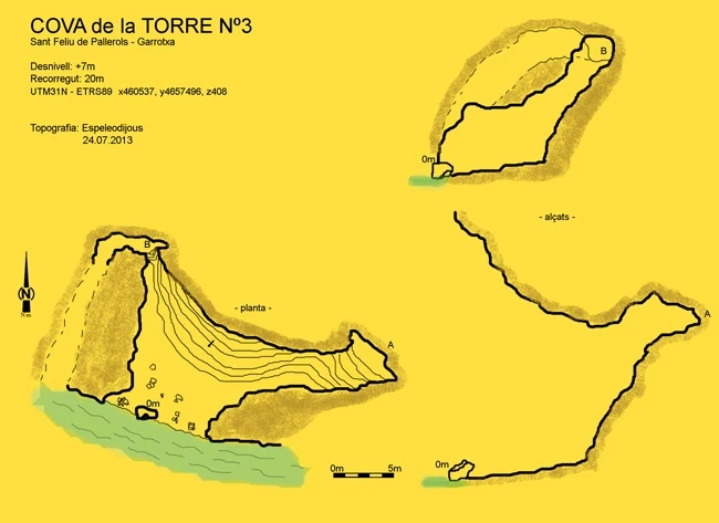 Topographie de PONT VELL, BALMA DEL (1 sur 1)
