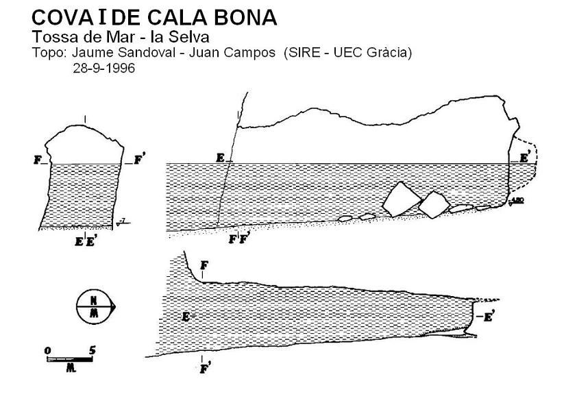 Topographie de CALA BONA, COVA I DE (1 sur 1)