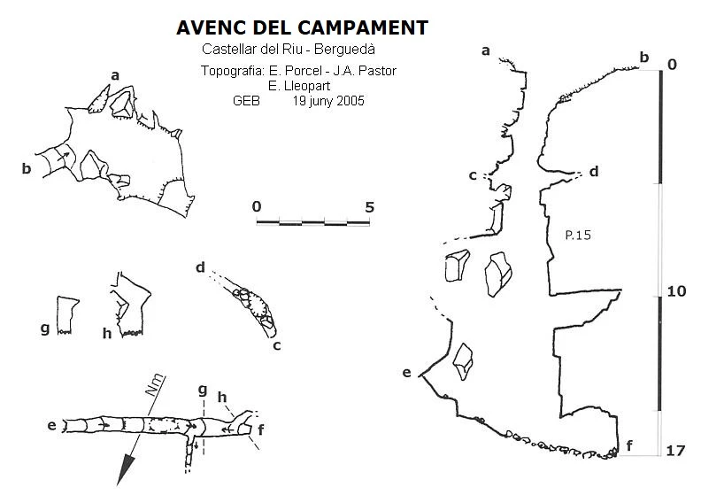 Topografía de CAMPAMENT, AVENC DEL (1 de 2)