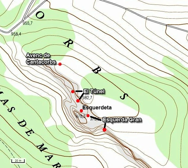 Survey of MONTSE TRAVÉ, AVENC (1 of 1)