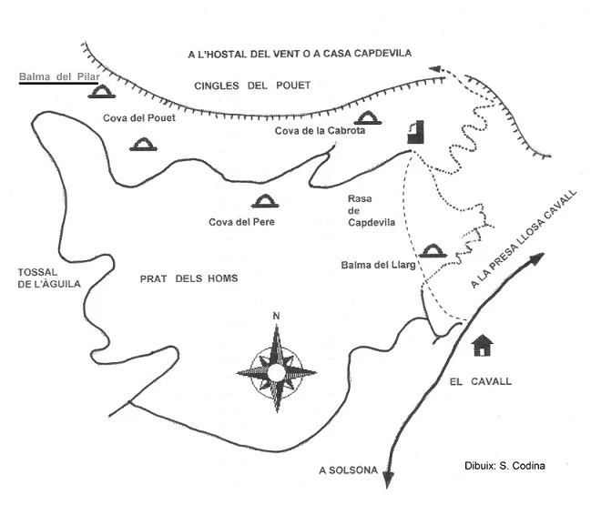 Topografia de PILAR DEL POUET, BALMA DEL (1 de 1)