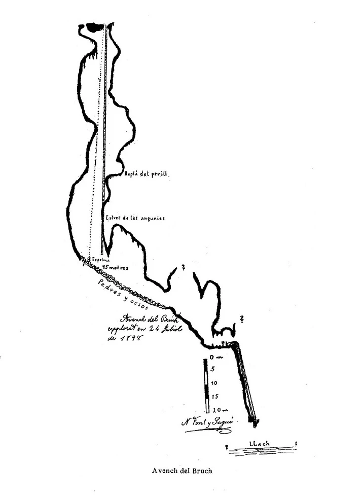 Topographie de BRUC, AVENC DEL (6 sur 6)