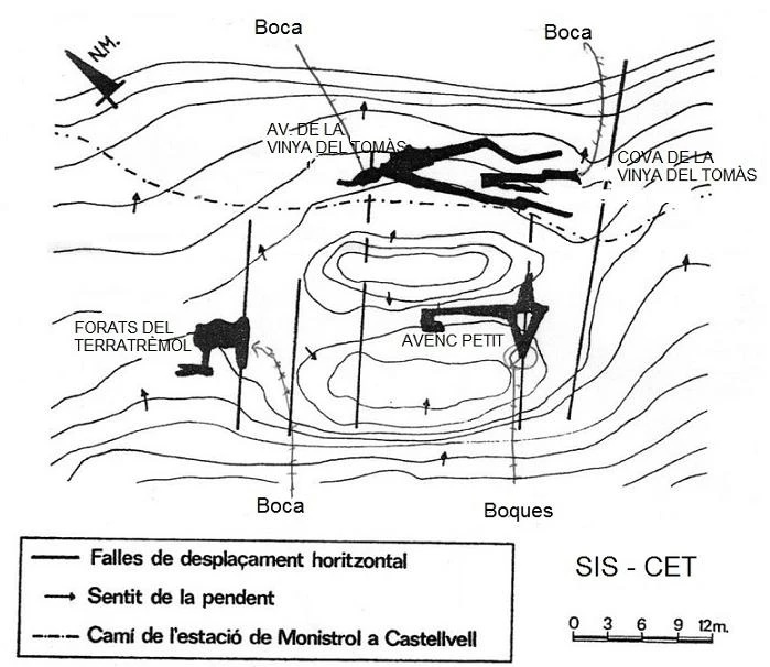 Survey of TERRATRÈMOL, FORATS DEL (1 of 1)