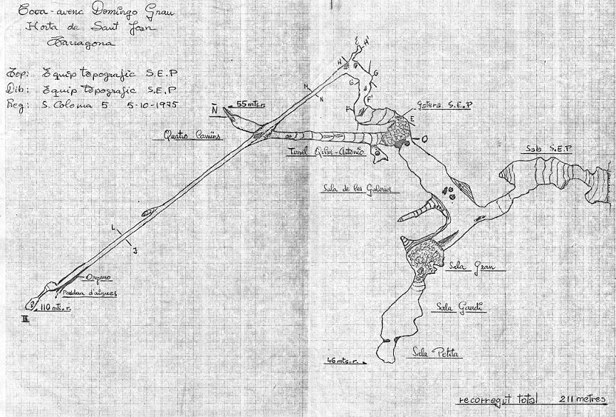 Survey of DOMINGO GRAU, COVA D'EN (3 of 3)