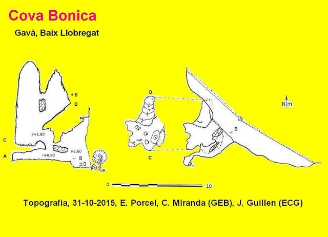 Topographie de BONICA, COVA (1 sur 1)