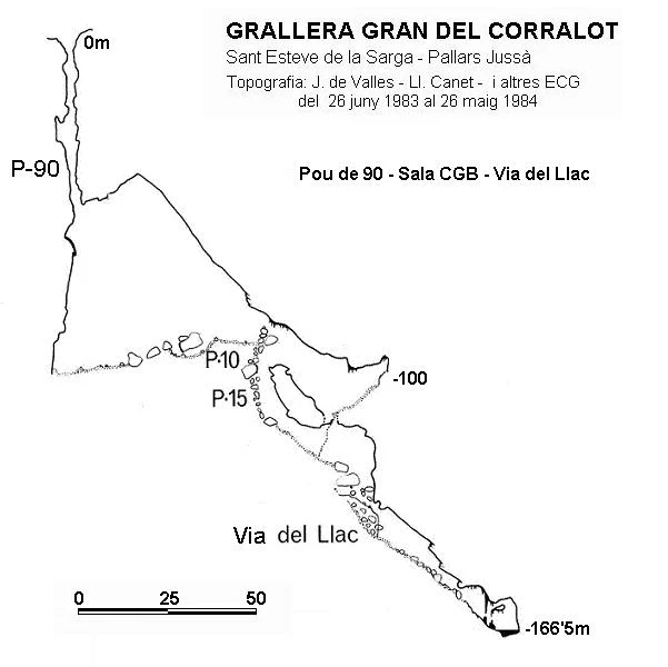 Topographie de CORRALOT, GRALLERA GRAN DEL (2 sur 12)